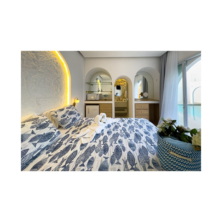 Su&iacute;te 1 - Luxo Casal com vista para a Piscina